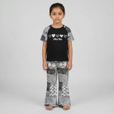 Black Reglan Heart OutFit