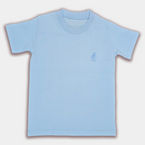 Plain Sky-Blue T-Shirt