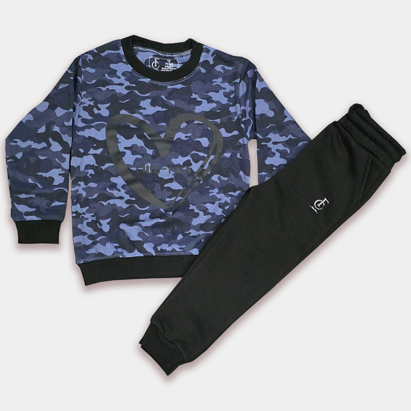 Camouflage Blue Out-Fit