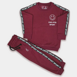 Chic-Fits Maroon Sport Out-Fit