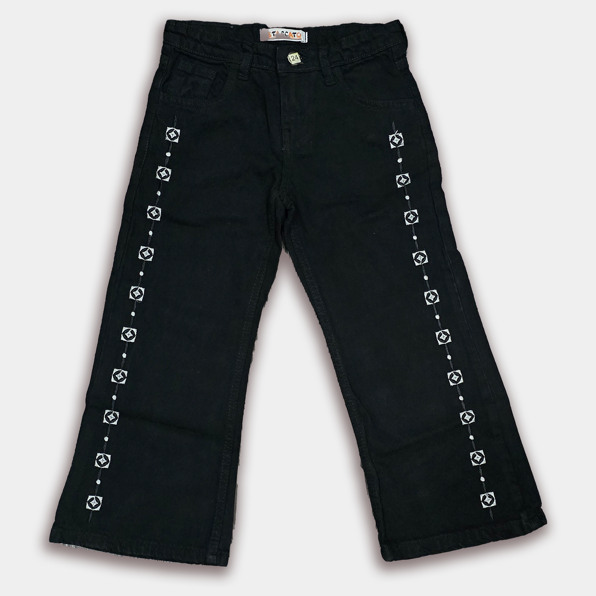 Embelished Denim-Jeans