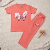 Bunny With Flower Crown Outfit