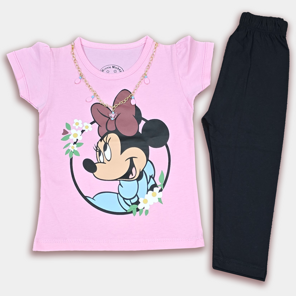 Mickey-Mouse OutFit With Necklace